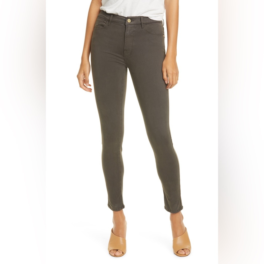 FRAME Le High Waist Sateen
Skinny Jeans